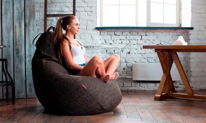 Кресло груша - популярная бескаркасная мебель
